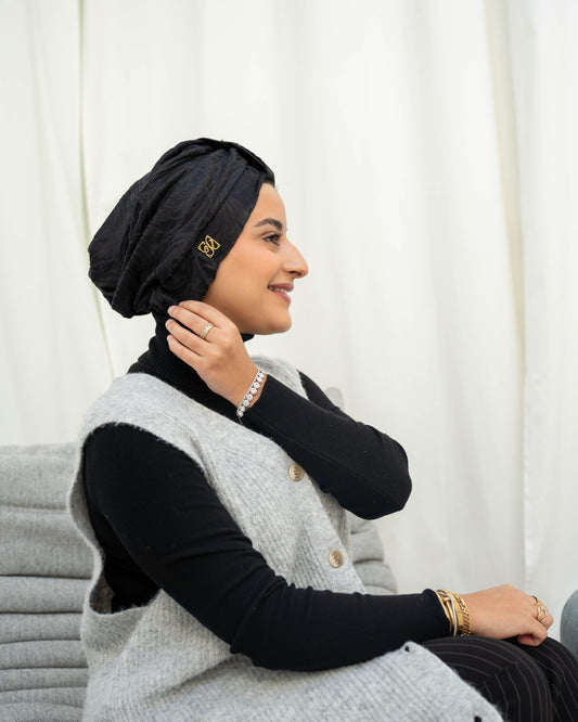 Sophisticated Patterned - Black